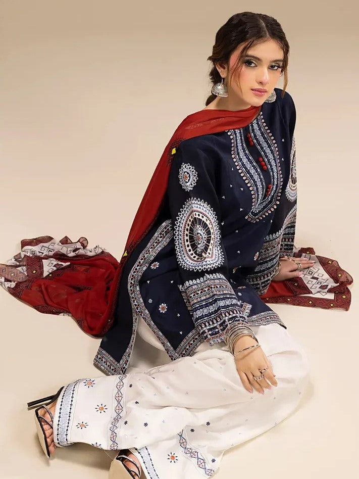 RANGRAIZ Embroidered 3PC