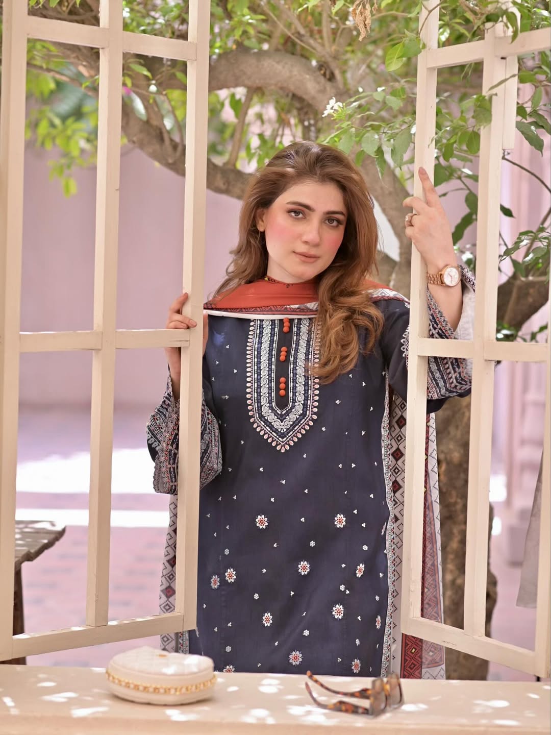 RANGRAIZ Embroidered 3PC