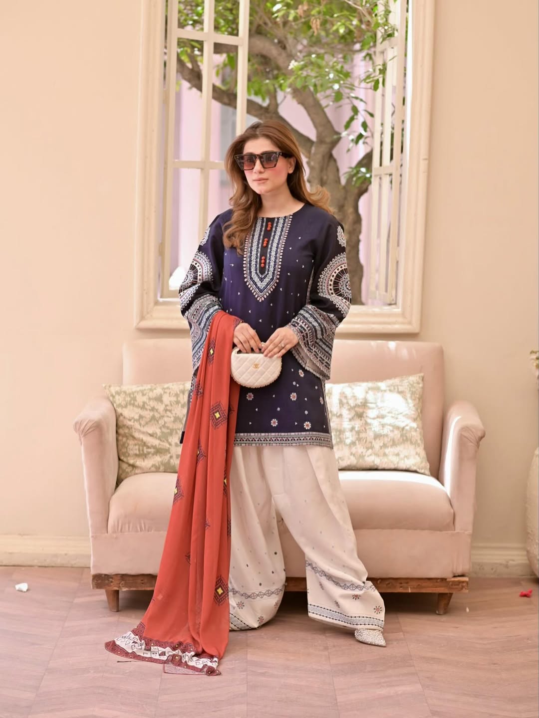 RANGRAIZ Embroidered 3PC