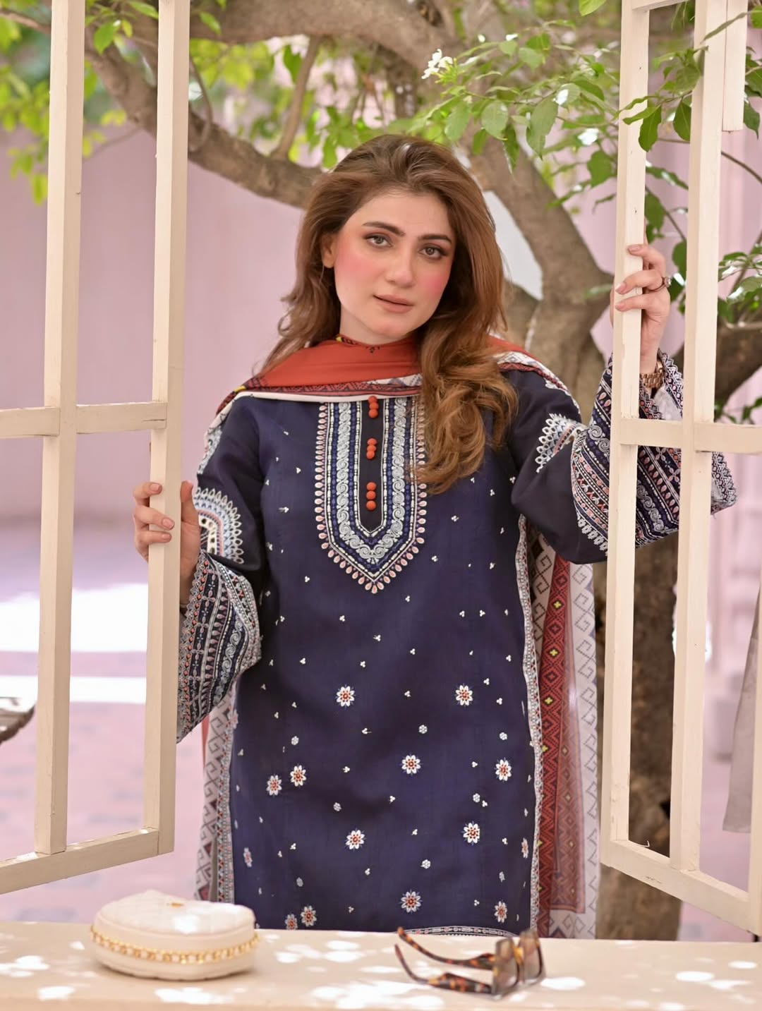 RANGRAIZ Embroidered 3PC