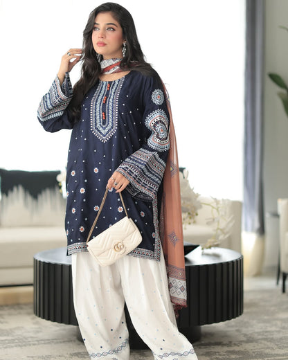 RANGRAIZ Embroidered 3PC