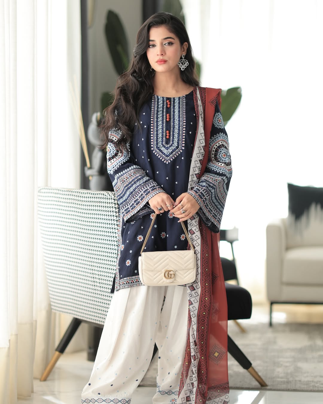 RANGRAIZ Embroidered 3PC