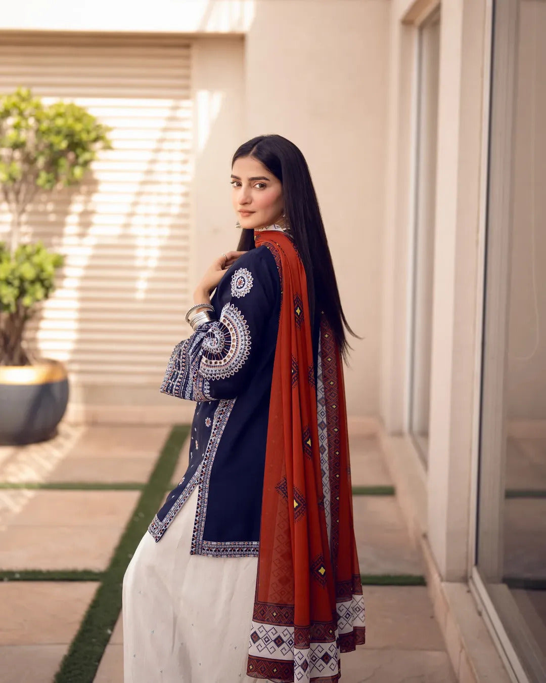 RANGRAIZ Embroidered 3PC