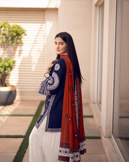 RANGRAIZ Embroidered 3PC