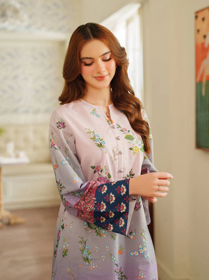 Rose Berry – Digital Printed Co-Ord Set (Stitched)