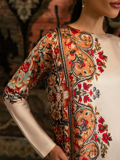 Rimsha – Traditional Printed Dress