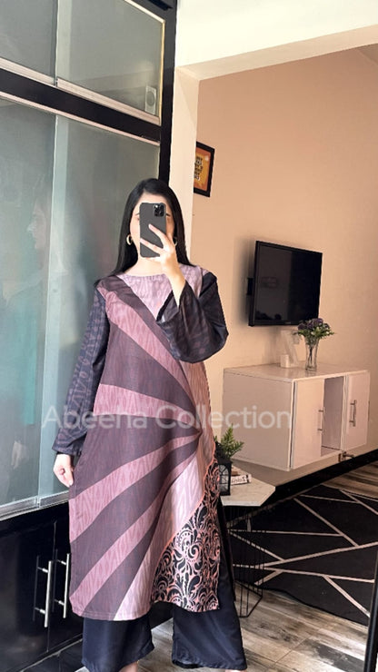 Elegant Printed 2Pcs