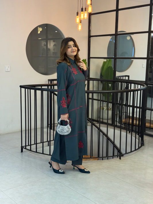 Dani Embroidery Stitched